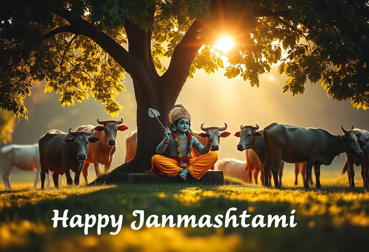 Happy janmashtami whatsapp krishna dhaarmi